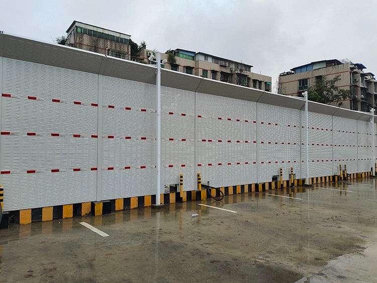 成都市三元大道新能源充电站噪音治理